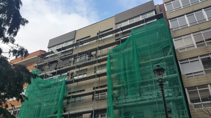 Rehab. Fachada Edif. Calle Zamora 64 3